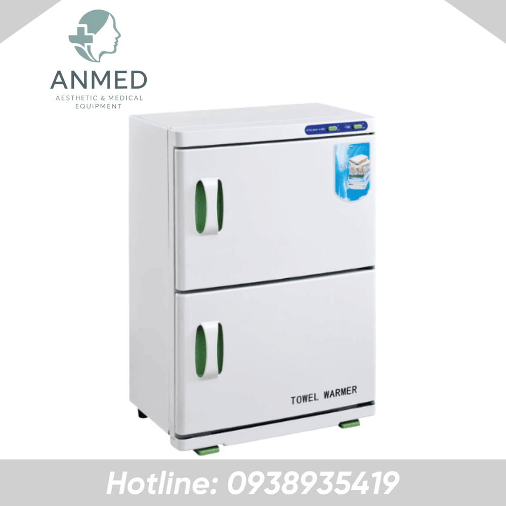 Tủ hấp khăn tiệt trung 2 tầng